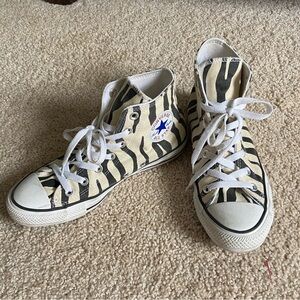 Zebra Print Converse
